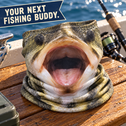 Reel Mask™ Fish Head Mask