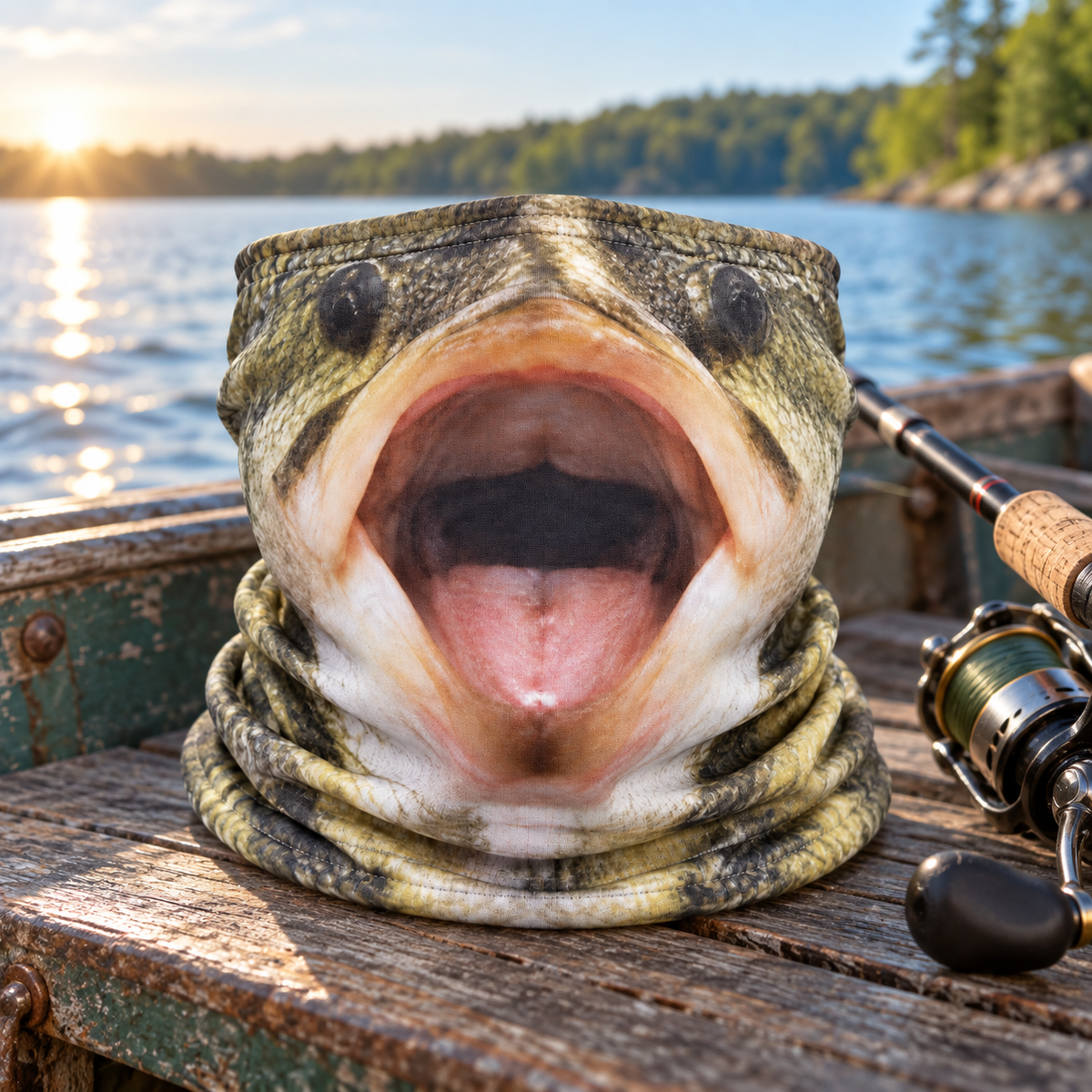 Reel Mask™ Fish Head Mask